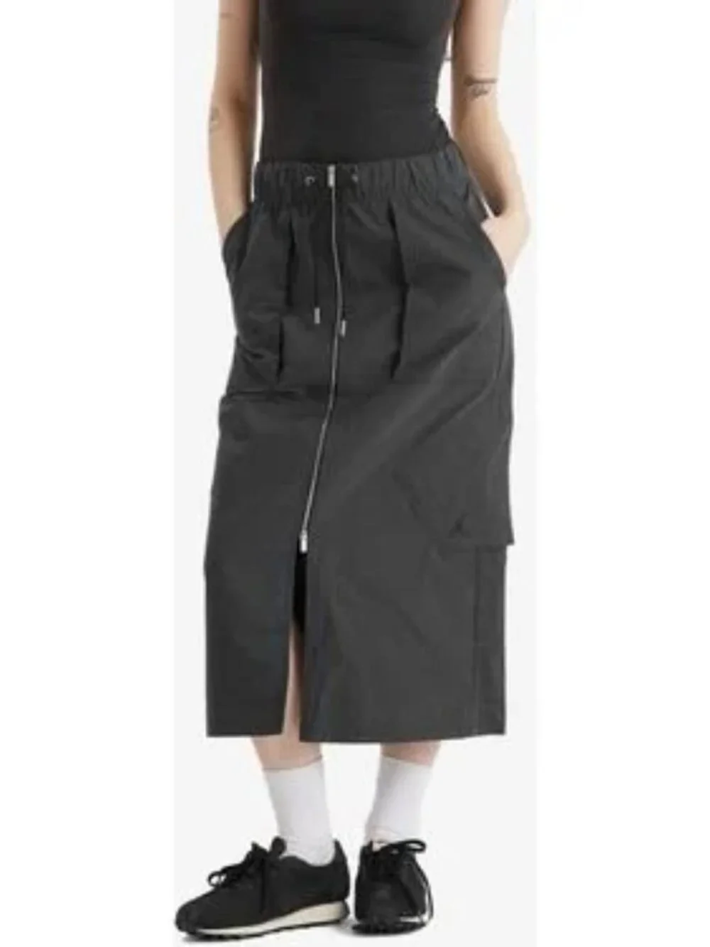 NWT NIKE Jordan Chicago Midi Cargo Zipper Skirt M